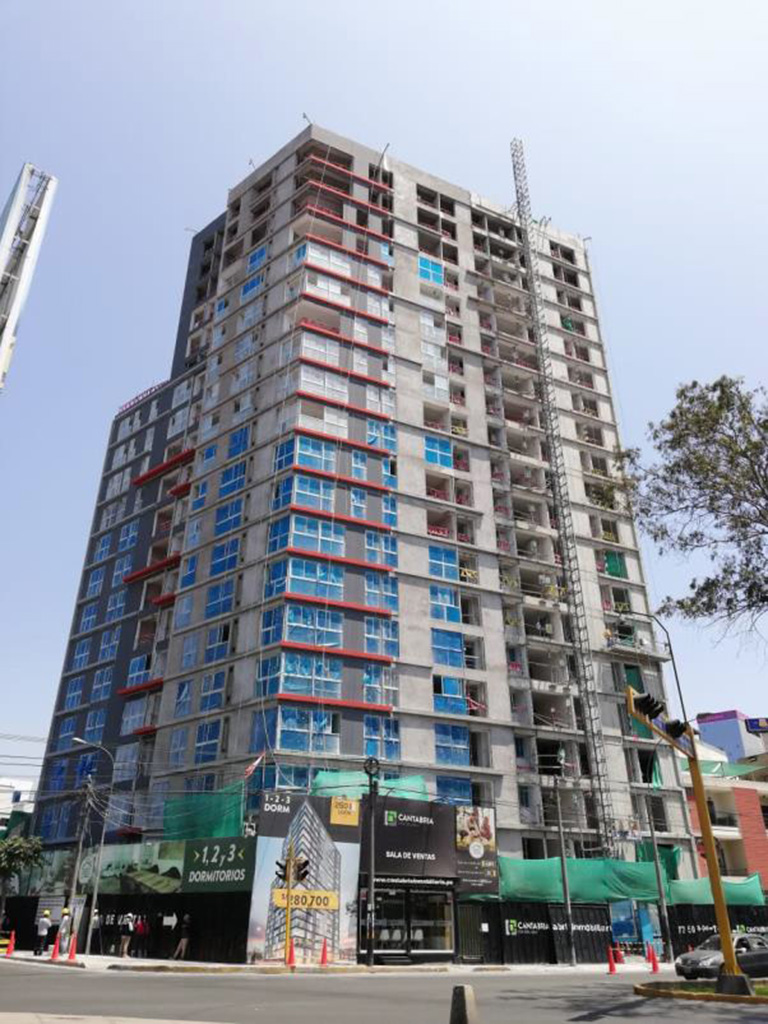 C&V Ingenieros - Proyecto Edificio de vivienda multifamiliar Look 2