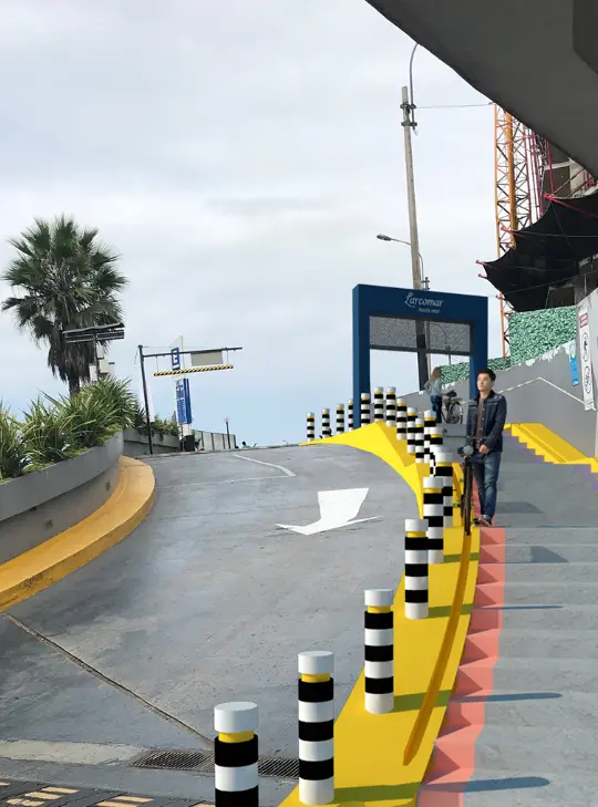 C&V Ingenieros - Proyecto Construcción de rampa de acceso y bicicletero 2